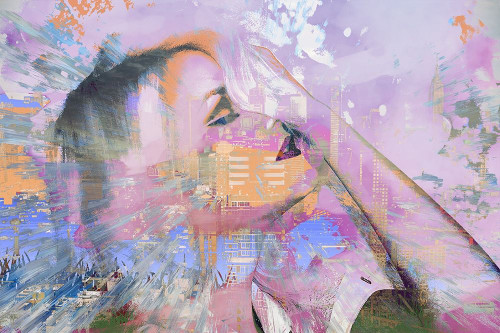 Minds Eye Poster Print by Ronald Bolokofsky # FAS1729