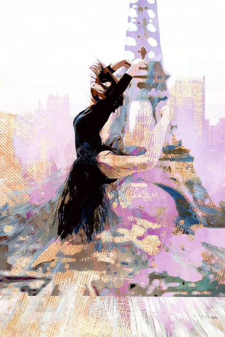 Eiffel Ballet II Poster Print by Ronald Bolokofsky # FAS1682