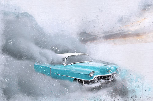 In a Cloud of Dust Poster Print by Ronald Bolokofsky # FAS1574
