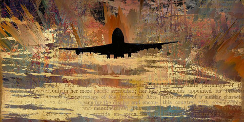 Into the Sunset Poster Print by Ronald Bolokofsky # FAS1575