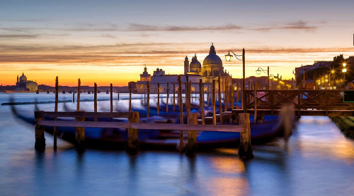 Sunset on the Basilica Poster Print by Ronald Bolokofsky # FAS1495