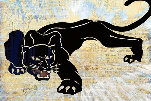 Panther Poster Print by Ronald Bolokofsky # FAS1315