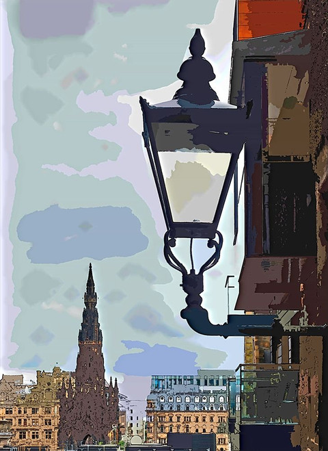 Lamplight Poster Print by Ronald Bolokofsky # FAS1399