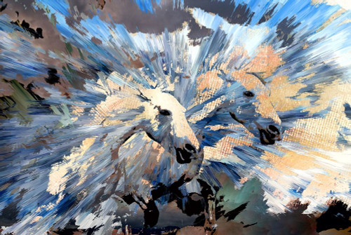 Run Like the Wind Poster Print by Ronald Bolokofsky # FAS1321