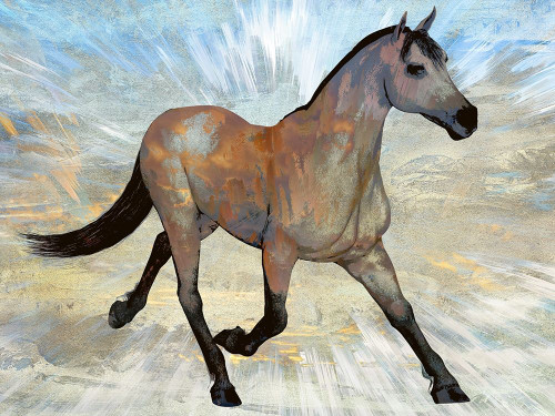 Runner Poster Print by Ronald Bolokofsky # FAS1322