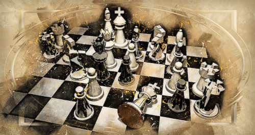 Checkmate Poster Print by Ronald Bolokofsky # FAS1542