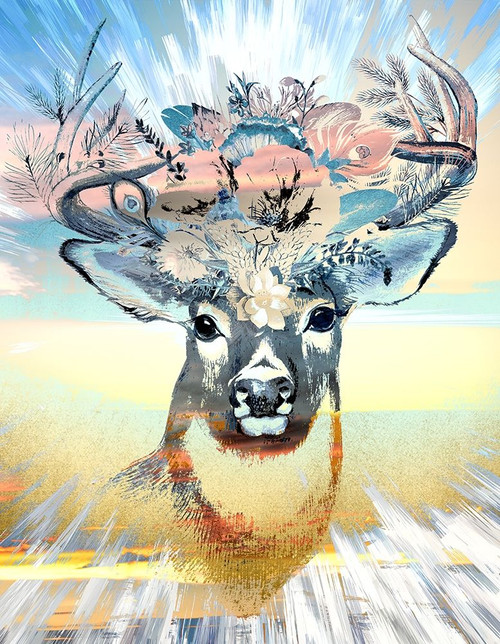 Beautiful Stagg Poster Print by Ronald Bolokofsky # FAS1272