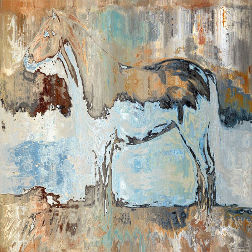 Horse On  A Hill Poster Print by Ronald Bolokofsky # FAS1299