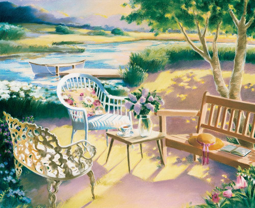 Patio I Poster Print by Unknown Unknown # F101344