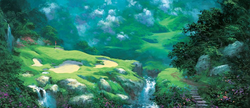 Golf Fantasy II Poster Print by Unknown Unknown # F101465