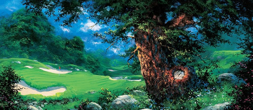 Golf Fantasy I Poster Print by Unknown Unknown # F101464