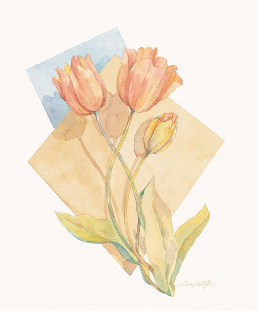 Tulip Pastel Collage I  Poster Print by Unknown Unknown # F101245