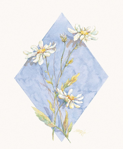Daisy Pastel Violet I Poster Print by Unknown Unknown # F101249