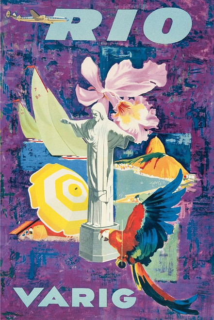 Rio Travel Poster Print by Unknown Unknown # F100950