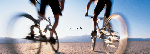 Bicycle - Push Poster Print by Unknown Unknown # F100948