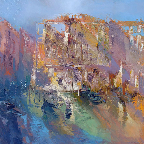 Venice Poster Print by Ronald Bolokofsky # FAS1240