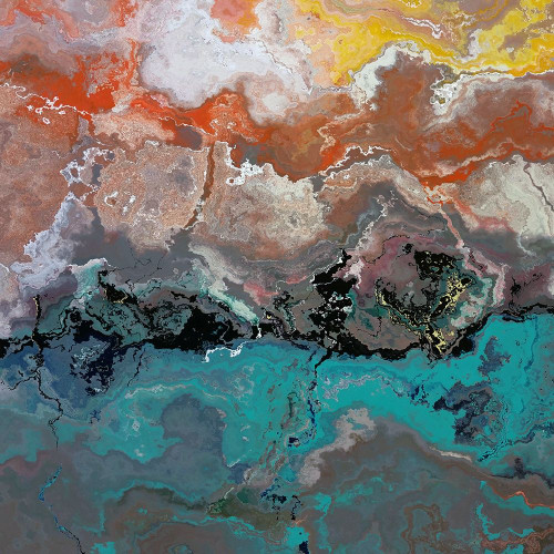 Above the Clouds III Poster Print by Ronald Bolokofsky # FAS1118