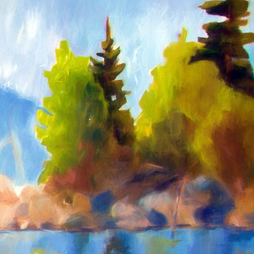 The Wilderness I Poster Print by Ronald Bolokofsky # FAS1056