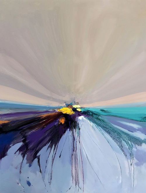 Along the Horizon I Poster Print by Ronald Bolokofsky # FAS1107