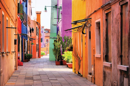 Italian Street Scene Poster Print by J. Barrow # FAF837