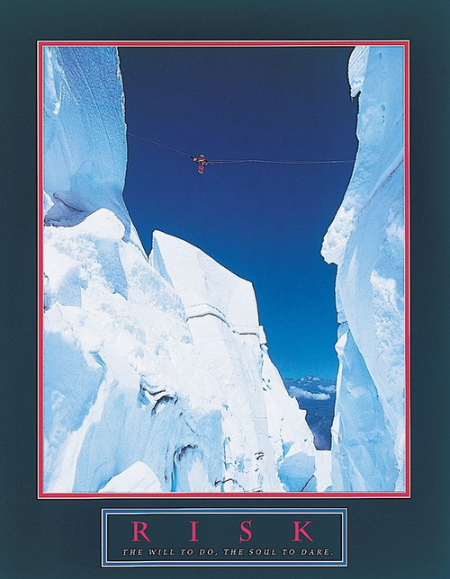Climber - Risk Poster Print by Unknown Unknown # F14208