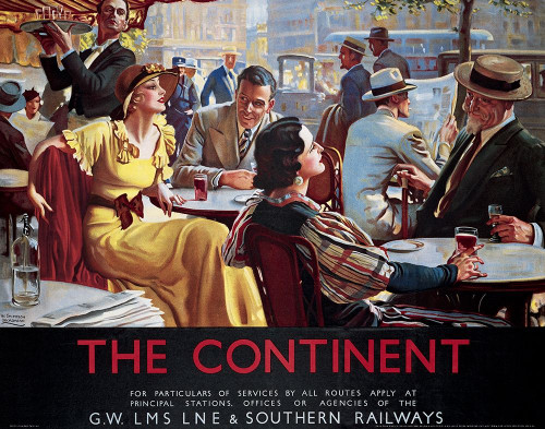 The Continent Poster Print by Unknown Unknown # F102272