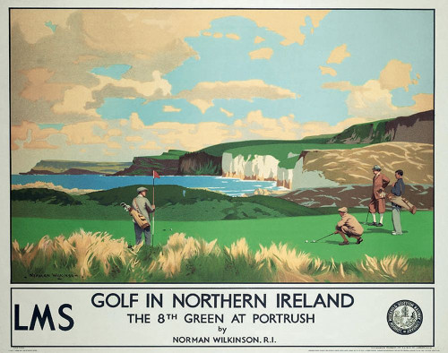 Golf - Northern Island Poster Print by Unknown Unknown # F102271