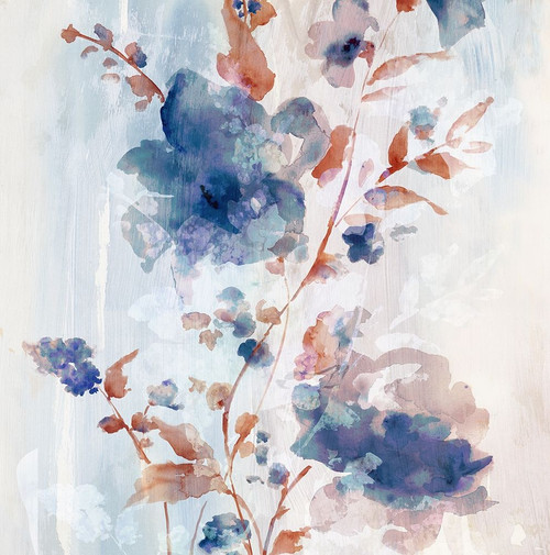 Flower Poetry I Poster Print by Eva Watts # EW625A