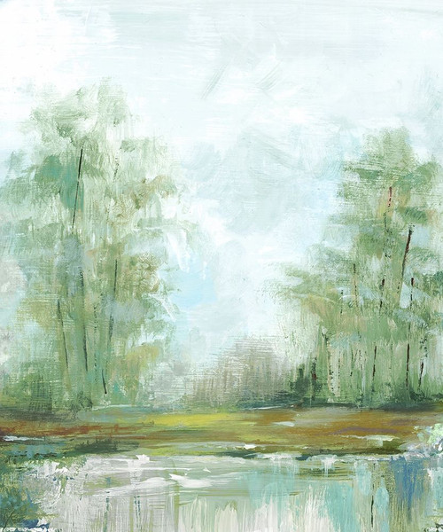 Jade Forest I Poster Print by Eva Watts # EW608A