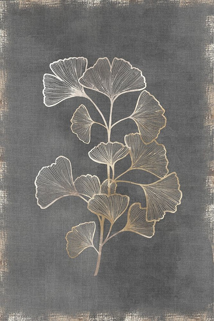 Gilded Botanical II  Poster Print by Eva Watts # EW549A