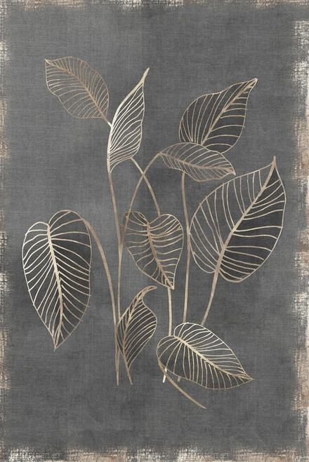 Gilded Botanical III Poster Print by Eva Watts # EW563A