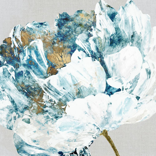 Rhinestone Flower II Poster Print by Eva Watts # EW496A