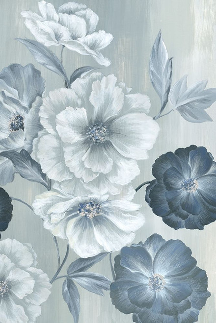 Delicate Blooms I Poster Print by Eva Watts # EW105A