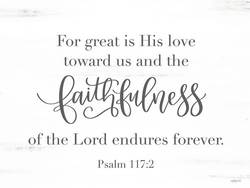 Faithfulness Poster Print by Imperfect Dust Imperfect Dust # DUST647
