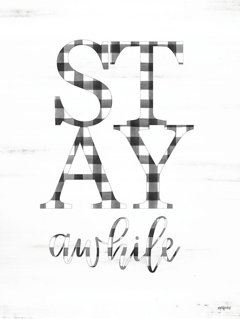 Stay Awhile Poster Print by Imperfect Dust Imperfect Dust # DUST672