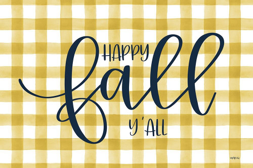 Happy Fall YAll    Poster Print by Imperfect Dust Imperfect Dust # DUST566
