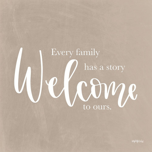 Welcome Poster Print by Imperfect Dust Imperfect Dust # DUST468