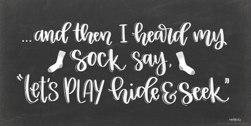 Sock Seek II Poster Print by Imperfect Dust Imperfect Dust # DUST480