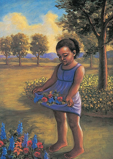 Skirt of Flowers Poster Print by Unknown Unknown # DP069