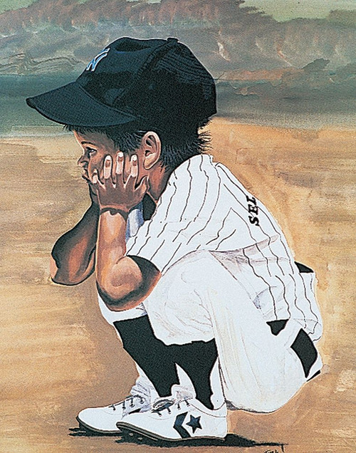 Baseball Patience Poster Print by Unknown Unknown # DP079