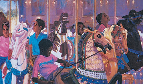 Carousel Poster Print by Unknown Unknown # DP233