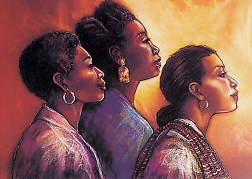 Three Women Poster Print by Unknown Unknown # DP264