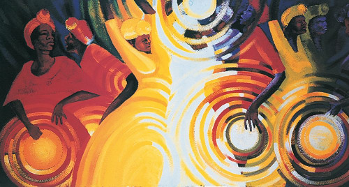 atomic Jazz Poster Print by Unknown Unknown # DP540