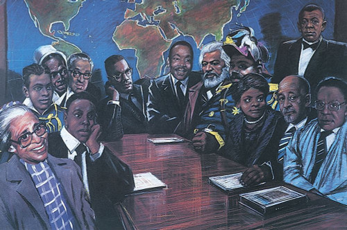 At the Table Poster Print by Unknown Unknown # DP003 At the Table Poster Print by Unknown Unknown # DP003