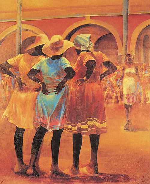 Eyeing the Competition Poster Print by Unknown Unknown # DP032