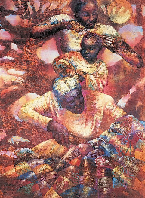 Generations of Braiding Poster Print by Unknown Unknown # DP018