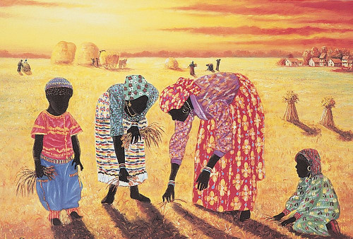 Crops Poster Print by Unknown Unknown # DP035