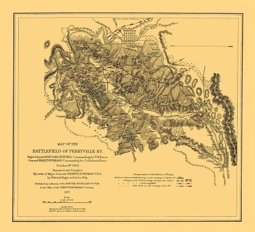Battlefield of Perryville Kentucky - Ruger 1877 Poster Print by Ruger Ruger # CWPE0001