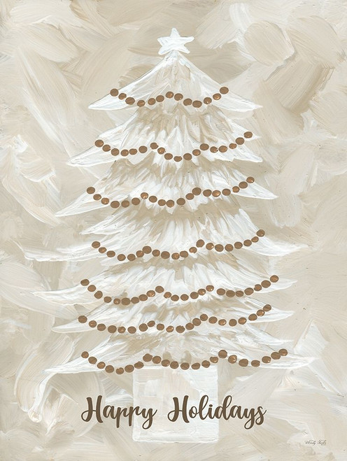 Winter Whisper Happy Holidays Tree Poster Print by Cindy Jacobs # CIN2453