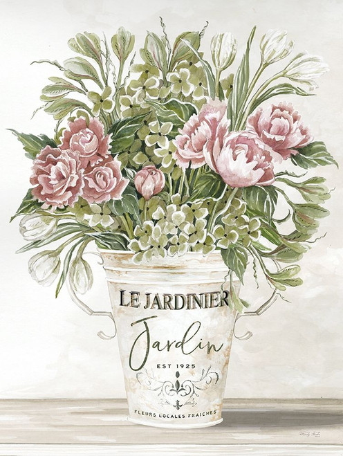 Spring Peonies II Poster Print by Cindy Jacobs # CIN2156